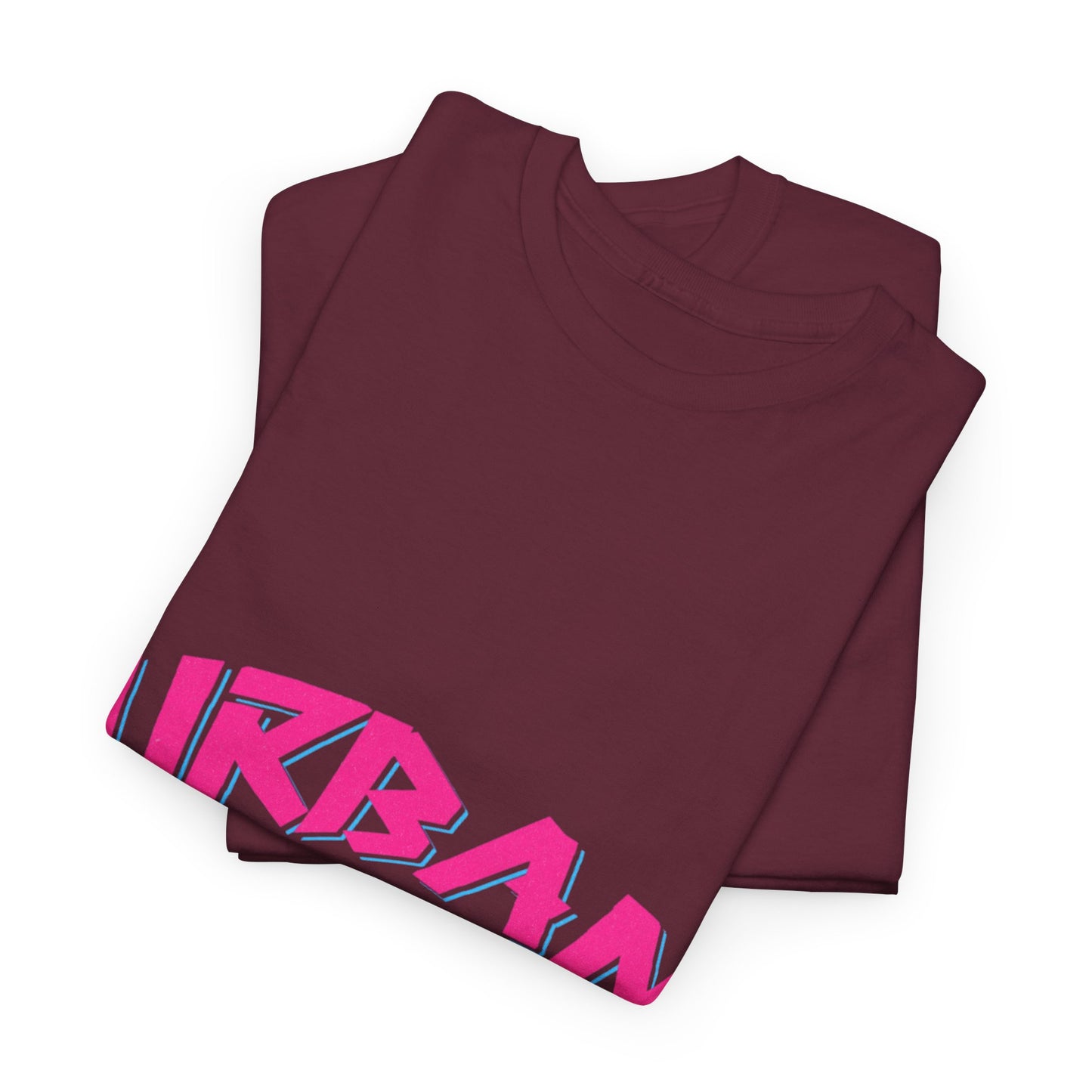 T-shirt con scritta "UrbanStride Neon Pulse"