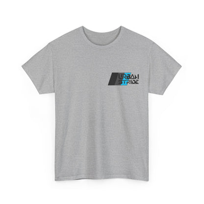 T-shirt con scritta "urbanstride " stile sportivo