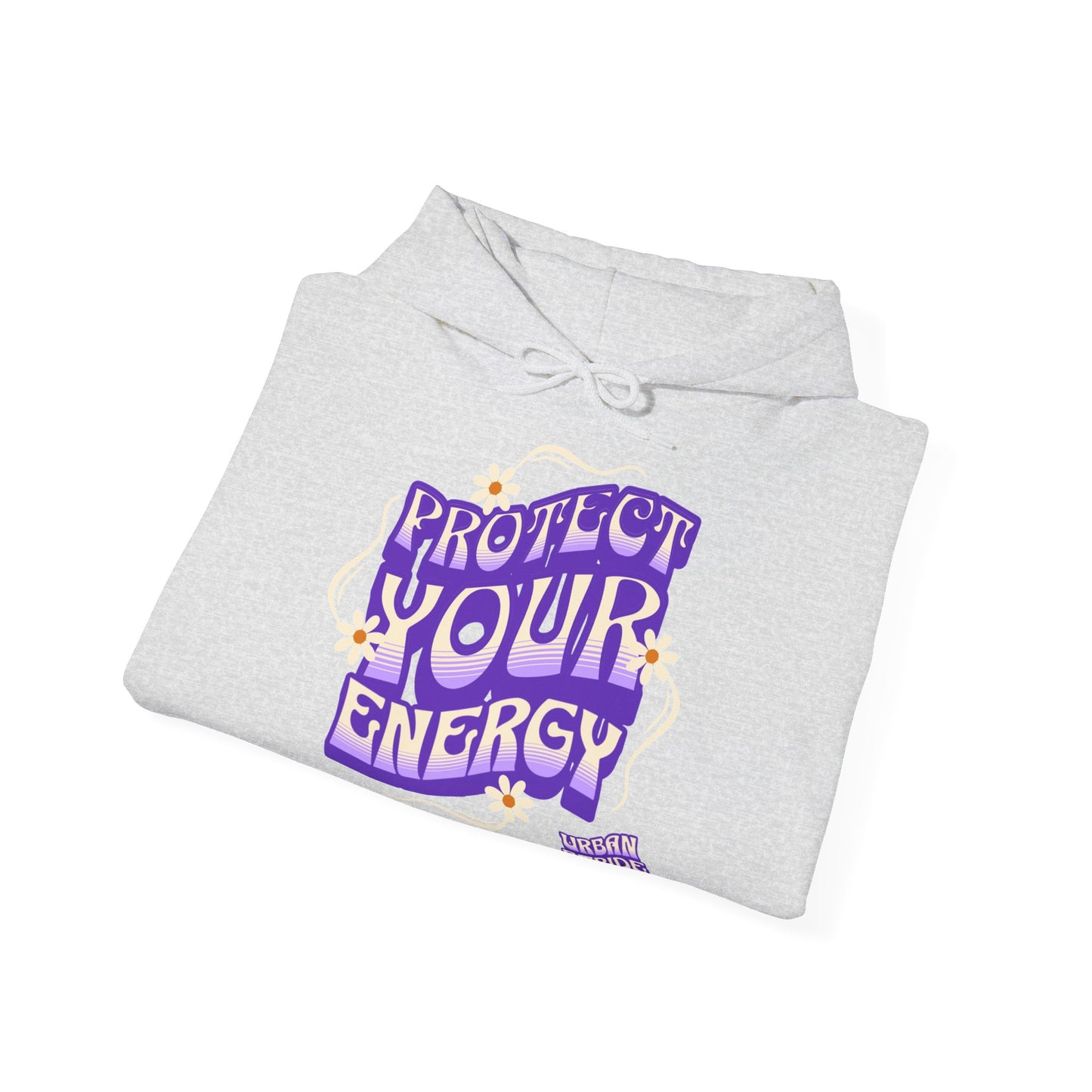 Felpa con scritta "Protect your energy"