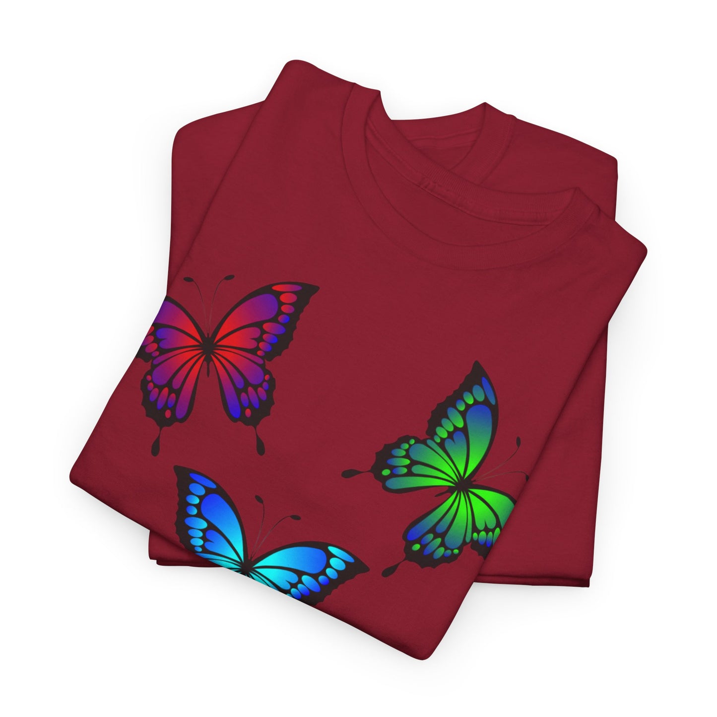T-shirt con scritta "UrbanStride Butterfly Vibes