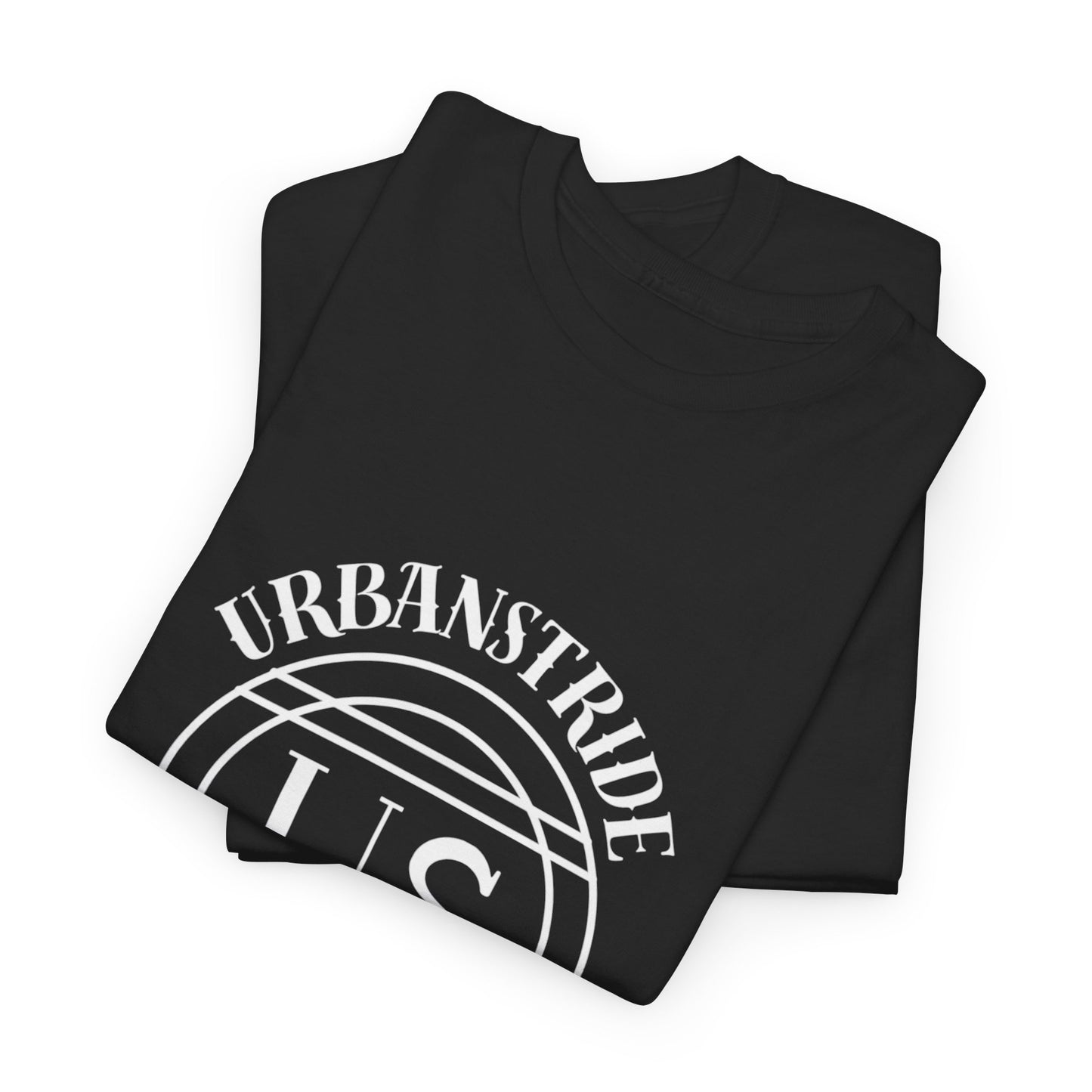 T-shirt con scritta "urbanstride" centrale