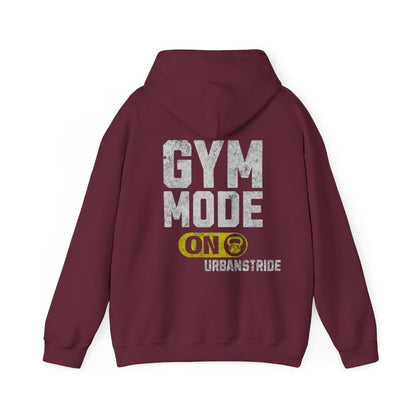 Felpa con scritta "Gym mode on"