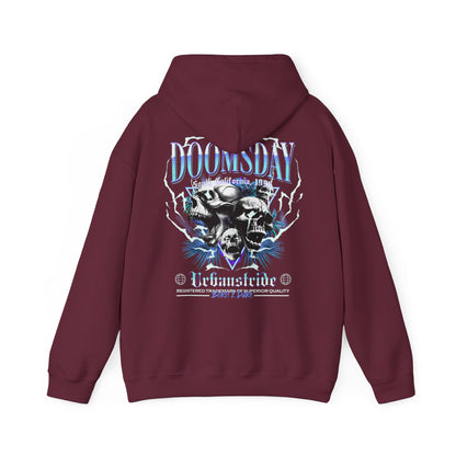 Felpa con scritta "Doomsday south california 1996"
