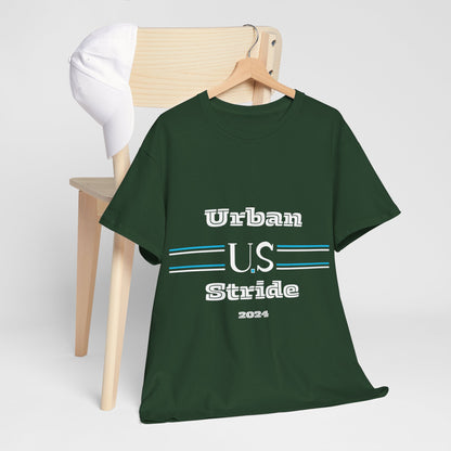 T-shirt con scritta "urbanstride " abbreviata U.S