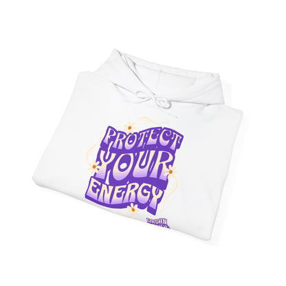 Felpa con scritta "Protect your energy"