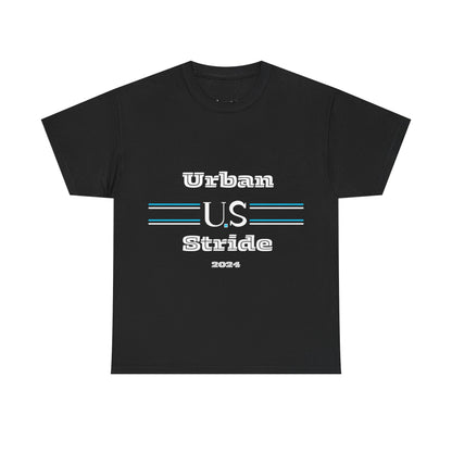 T-shirt con scritta "urbanstride " abbreviata U.S