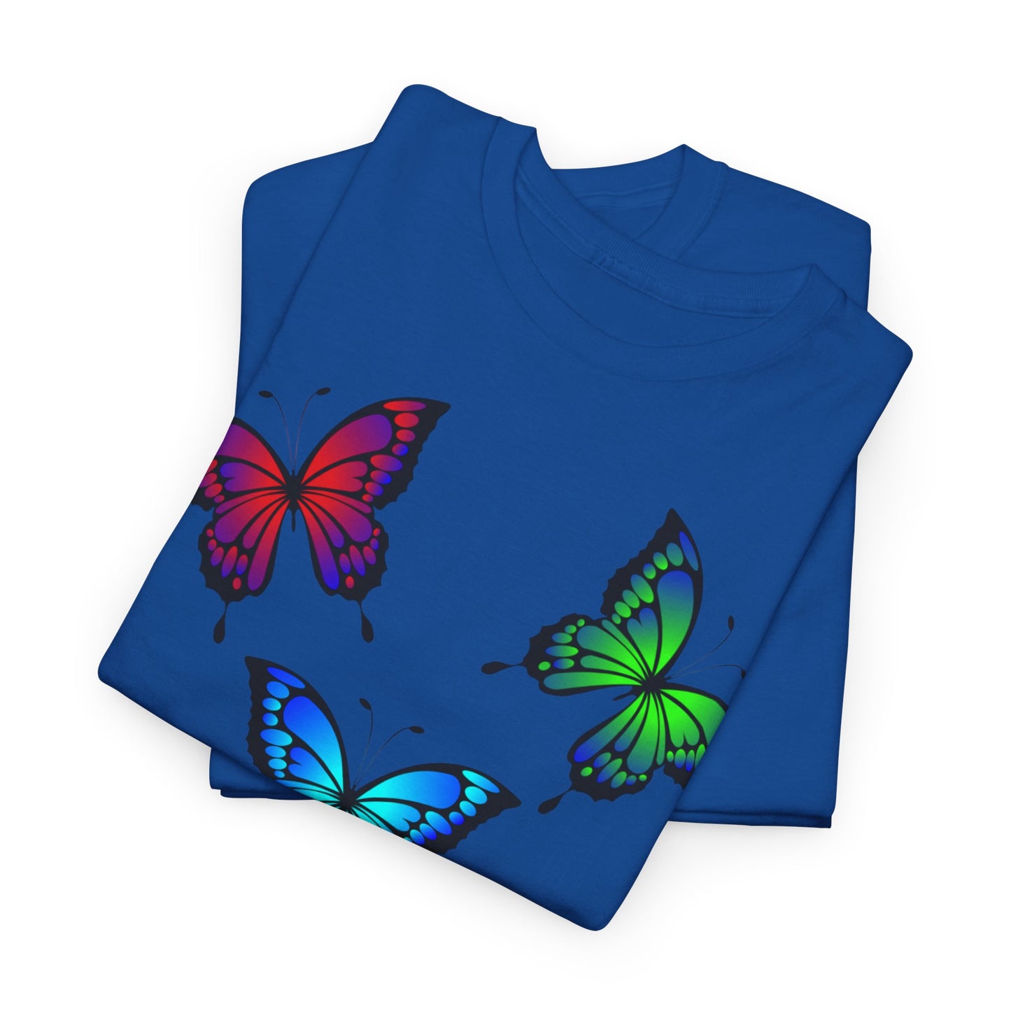 T-shirt con scritta "UrbanStride Butterfly Vibes