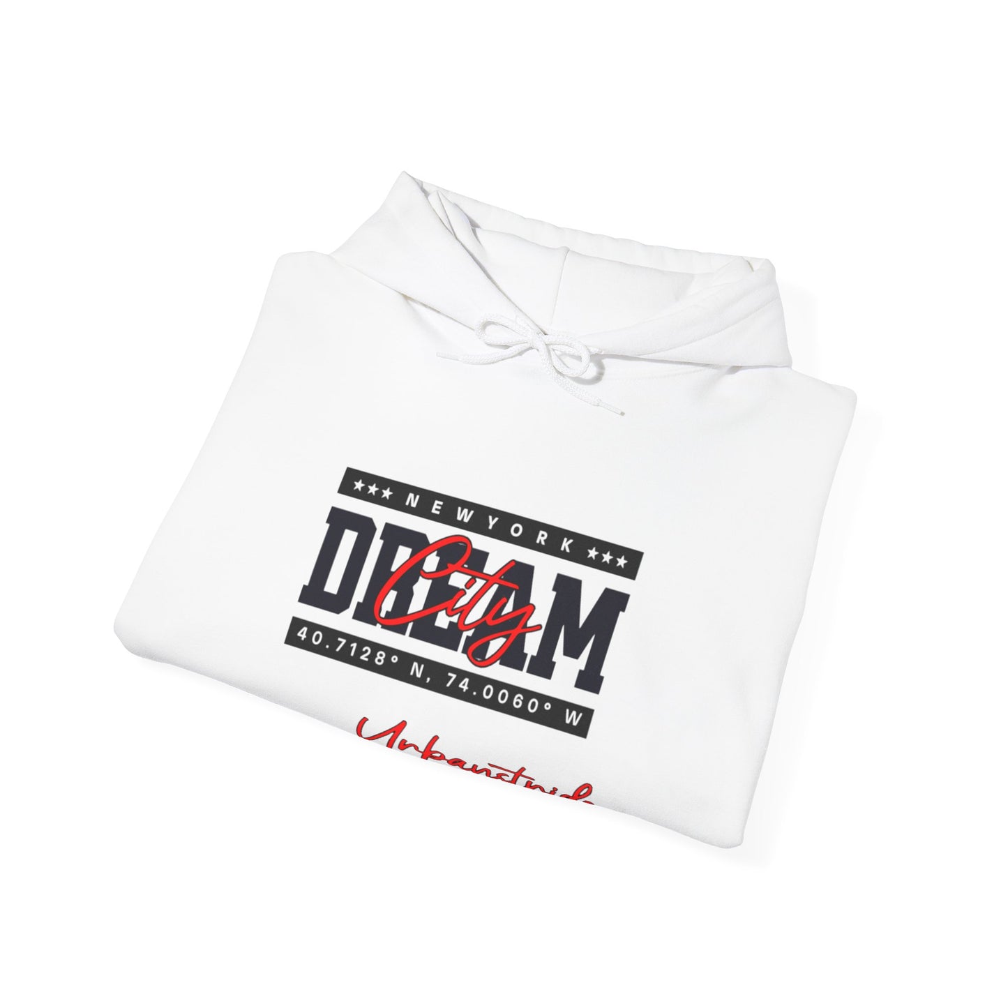 Felpa con scritta "NewYork dream city"