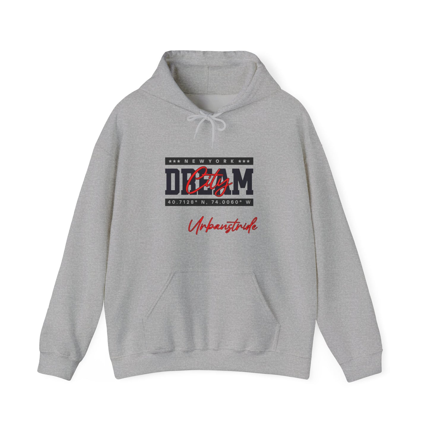 Felpa con scritta "NewYork dream city"