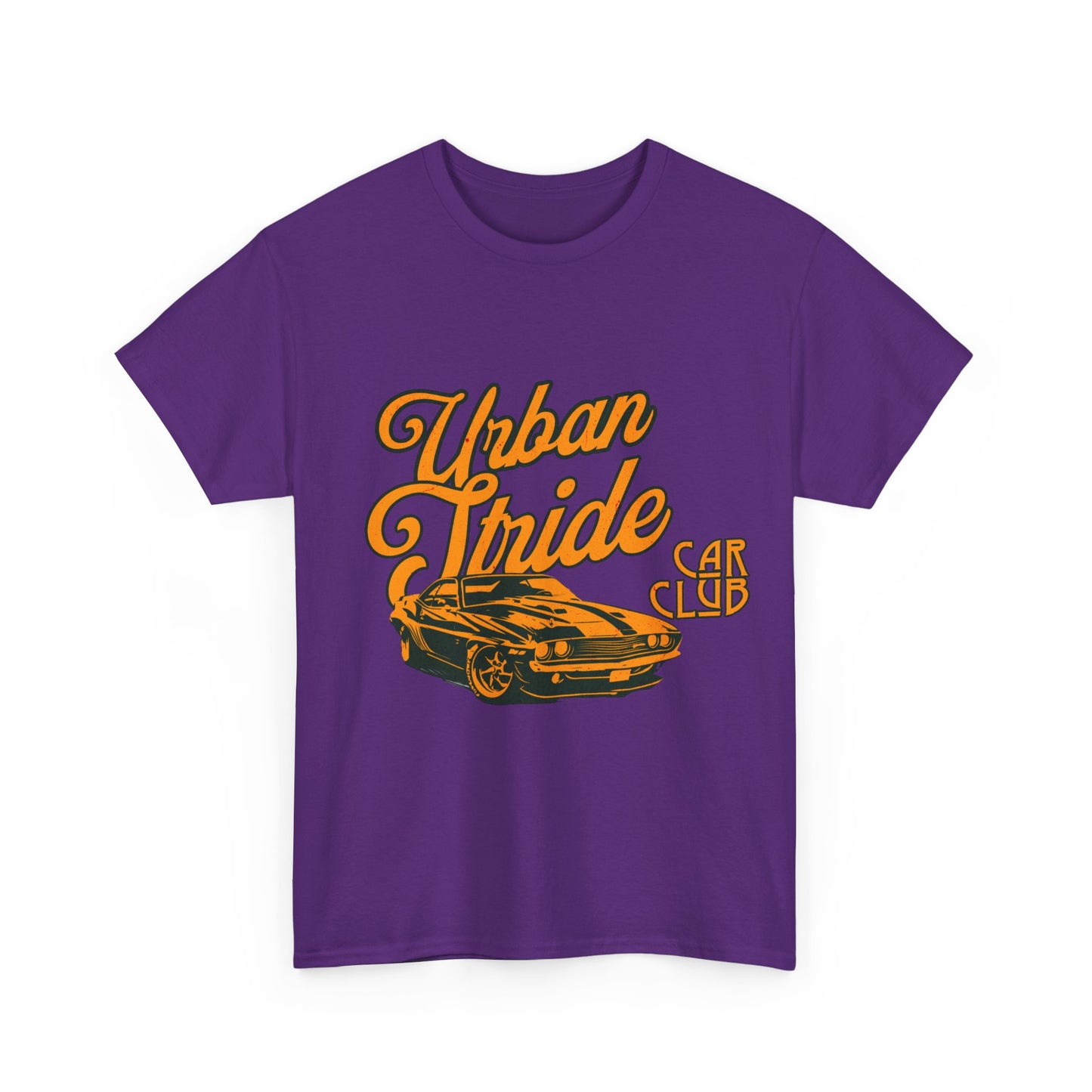 T-shirt con scritta "Urbanstride car club"