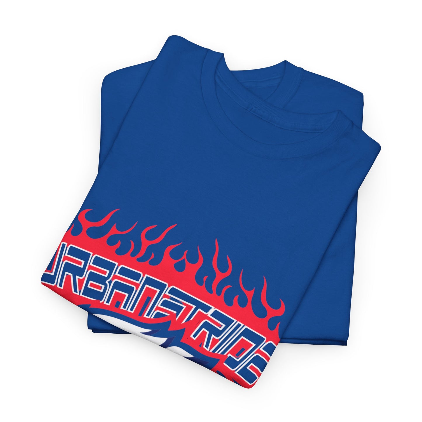 T-shirt con scritta "Urbanstride" e aquila