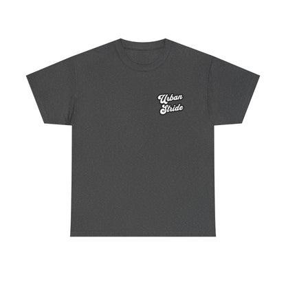 T-shirt con scritta "urbanstride " stile firma
