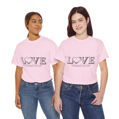 T-shirt con scritta “LOVE urbanstride"