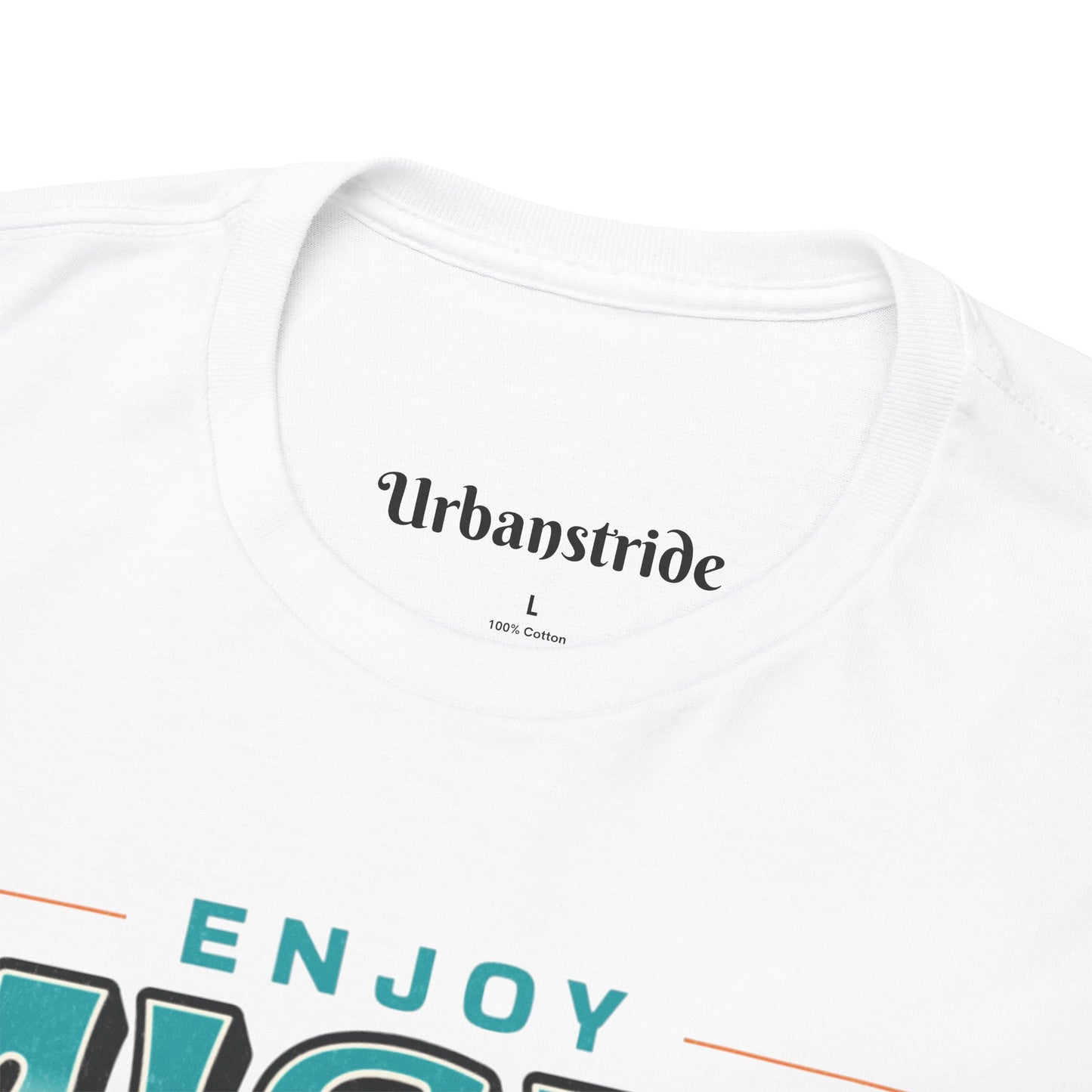 T-shirt con scritta" Enjoy Miami "