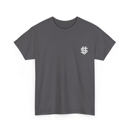 T-shirt con scritta "Urbanstride abbreviata U.S "