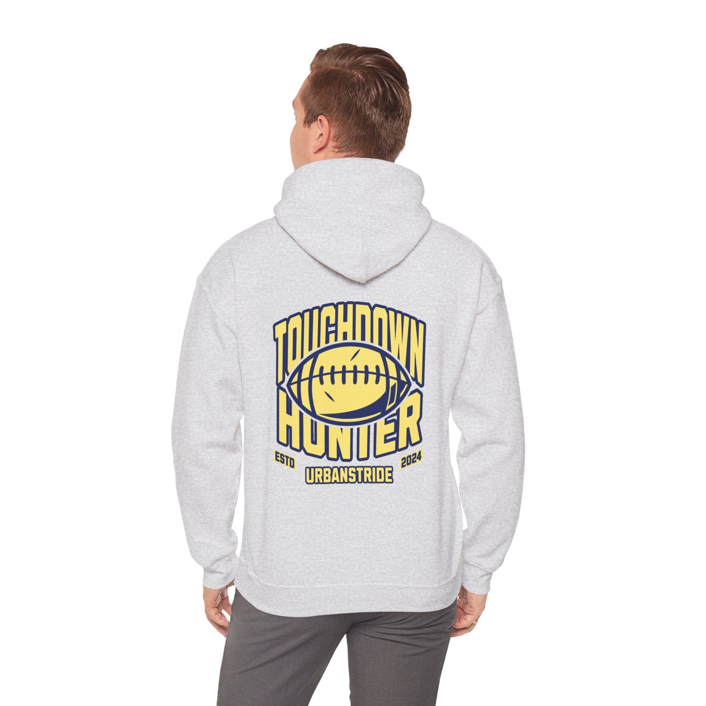 Felpa con scritta "Touchdown hunter"