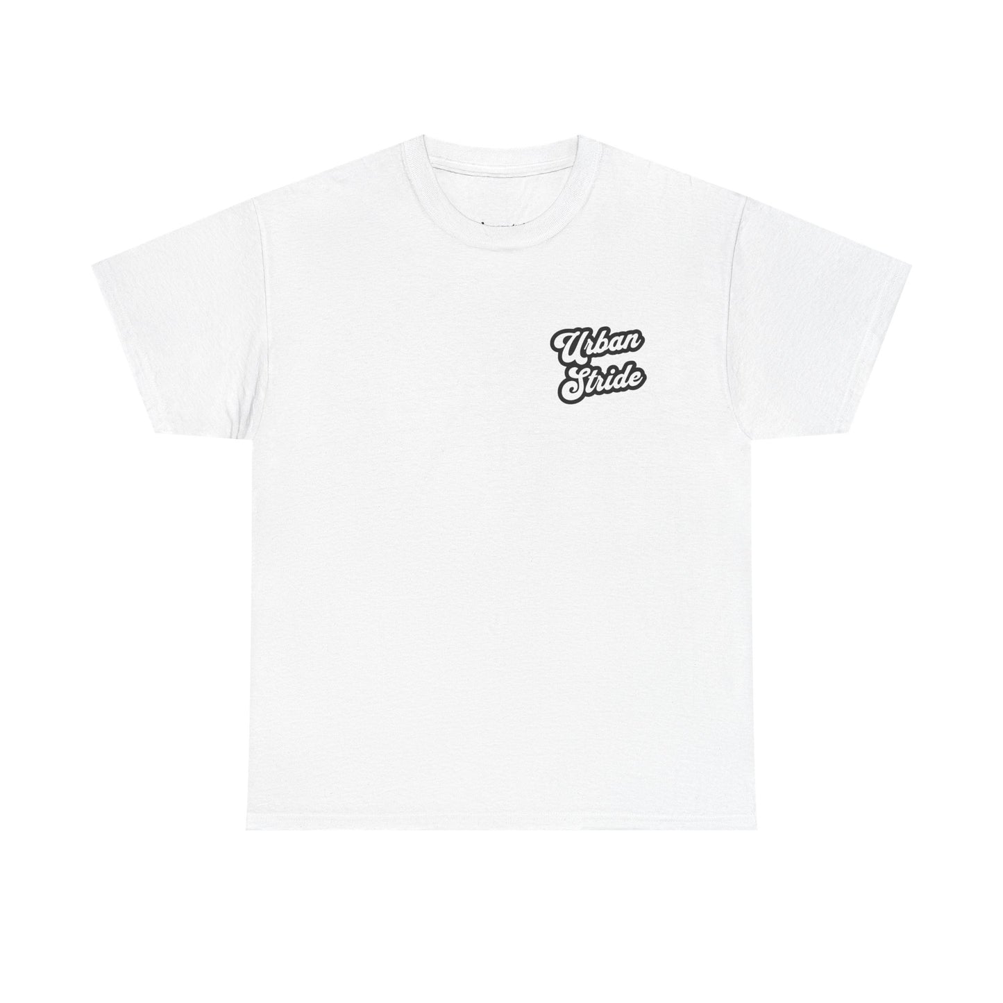 T-shirt con scritta "urbanstride " stile firma