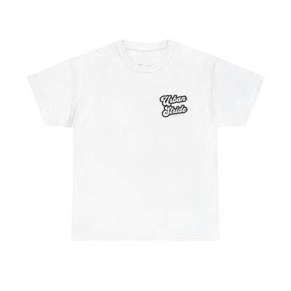 T-shirt con scritta "urbanstride " stile firma