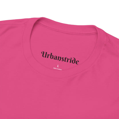 T-shirt con rappresentazione di fiori e scritta "Urbanstride"