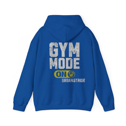 Felpa con scritta "Gym mode on"