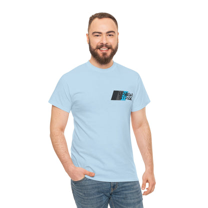 T-shirt con scritta "urbanstride " stile sportivo