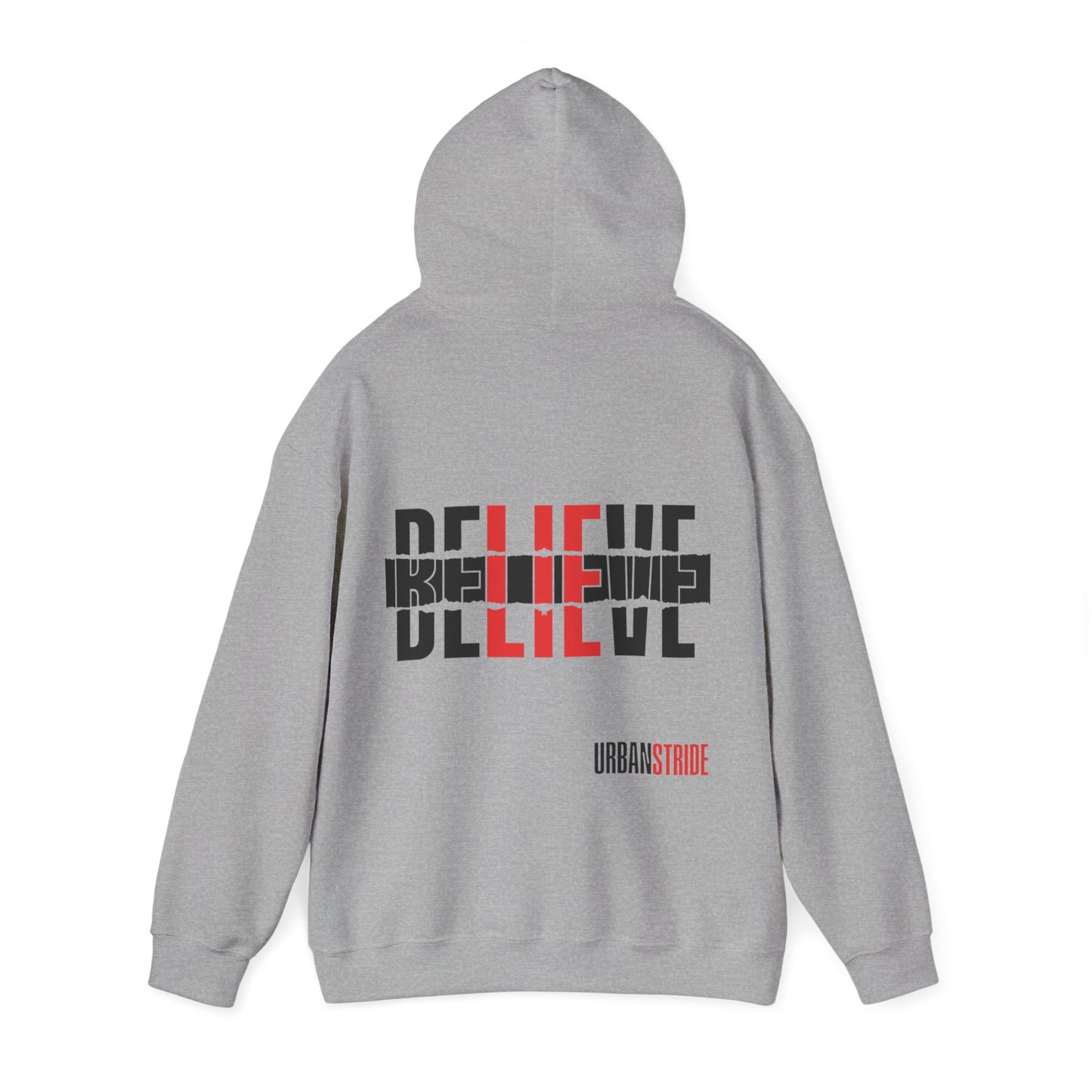Felpa con scritta "Believe"
