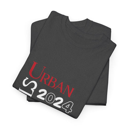 T-shirt con scritta "Urbanstride" red & black