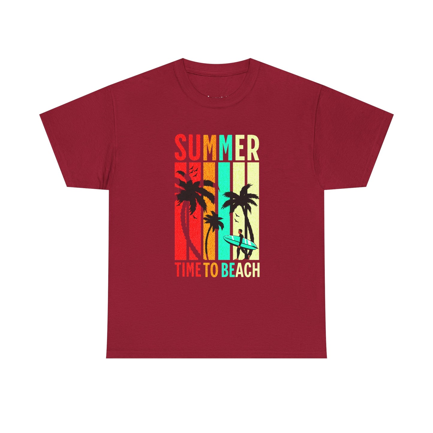 T-shirt con scritta " Summer time to the beach "
