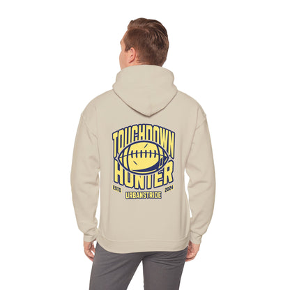 Felpa con scritta "Touchdown hunter"
