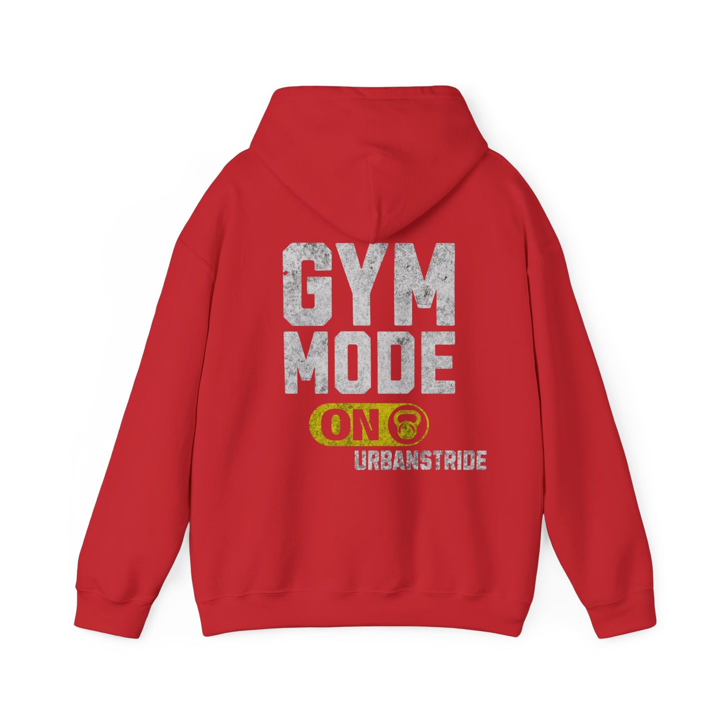 Felpa con scritta "Gym mode on"