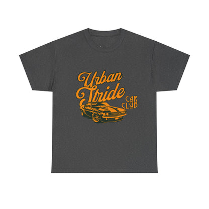 T-shirt con scritta "Urbanstride car club"