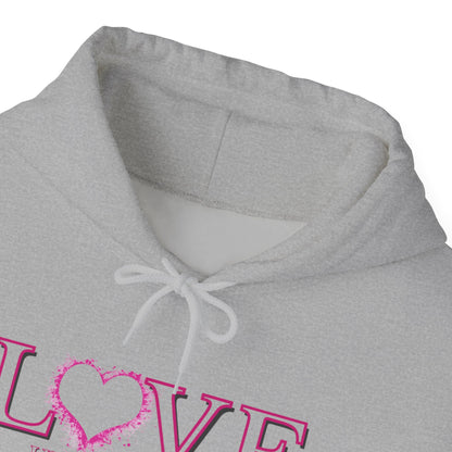 Felpa "LOVE URBANSTRIDE" – Edizione Romantica