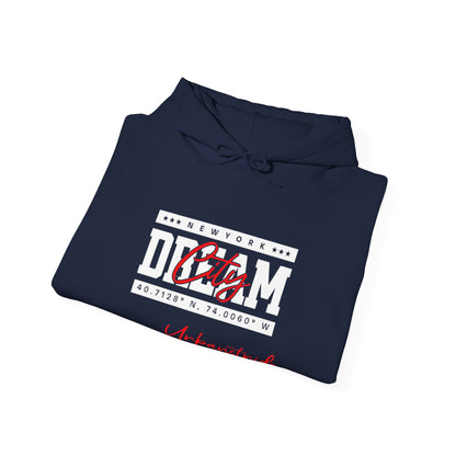 Felpa con scritta "NewYork dream city"