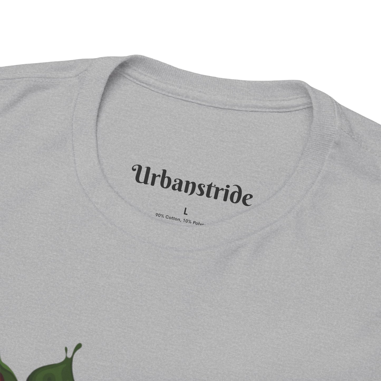 T-shirt con scritta "UrbanStride Vintage Flower