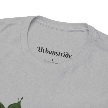 T-shirt con scritta "UrbanStride Vintage Flower