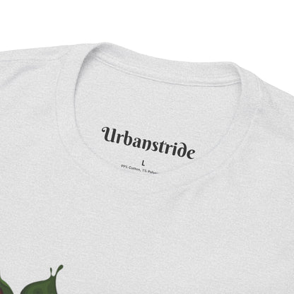 T-shirt con scritta "UrbanStride Vintage Flower