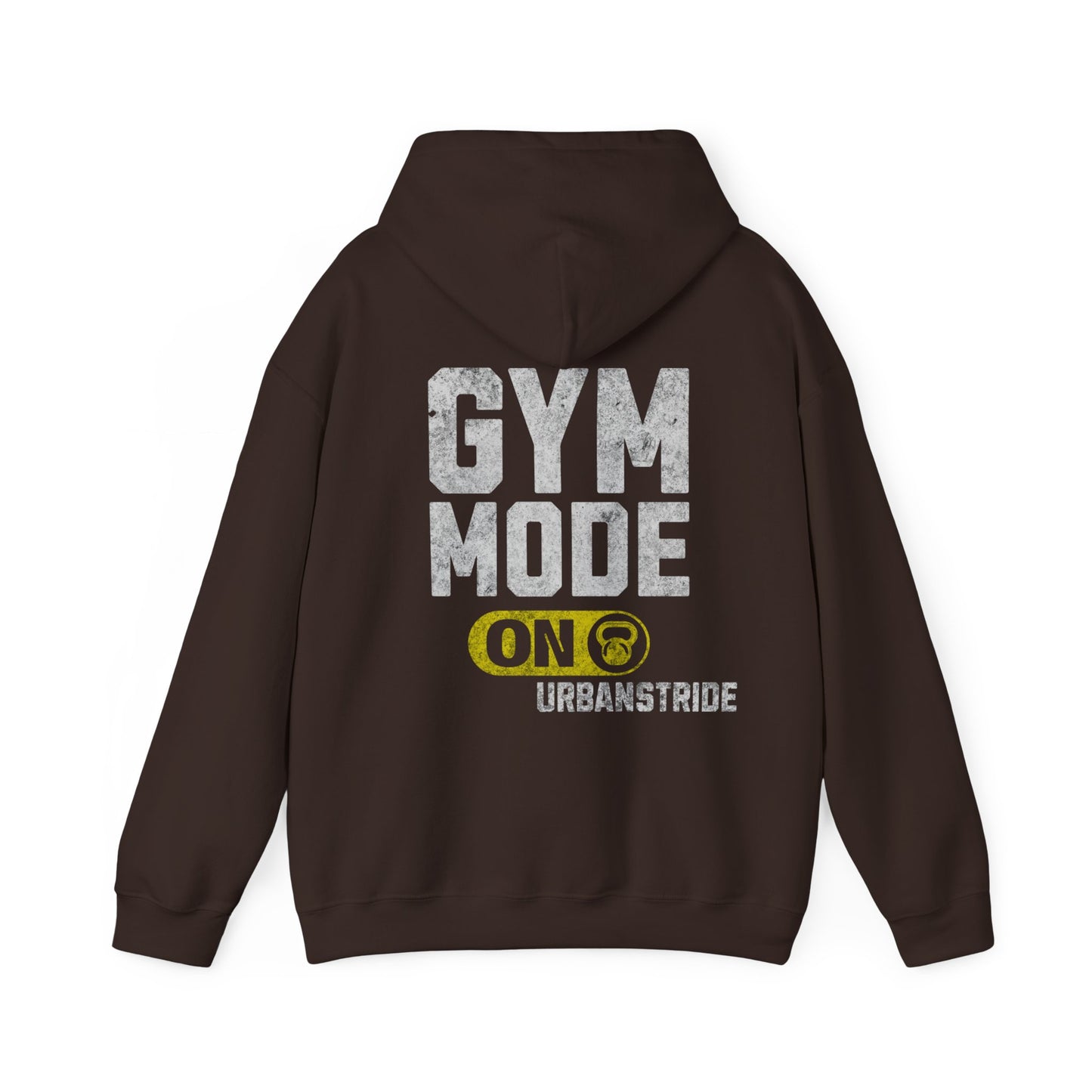 Felpa con scritta "Gym mode on"