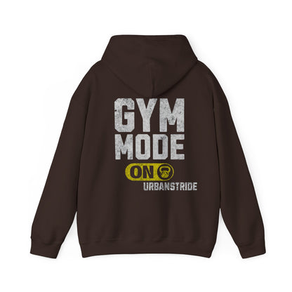 Felpa con scritta "Gym mode on"
