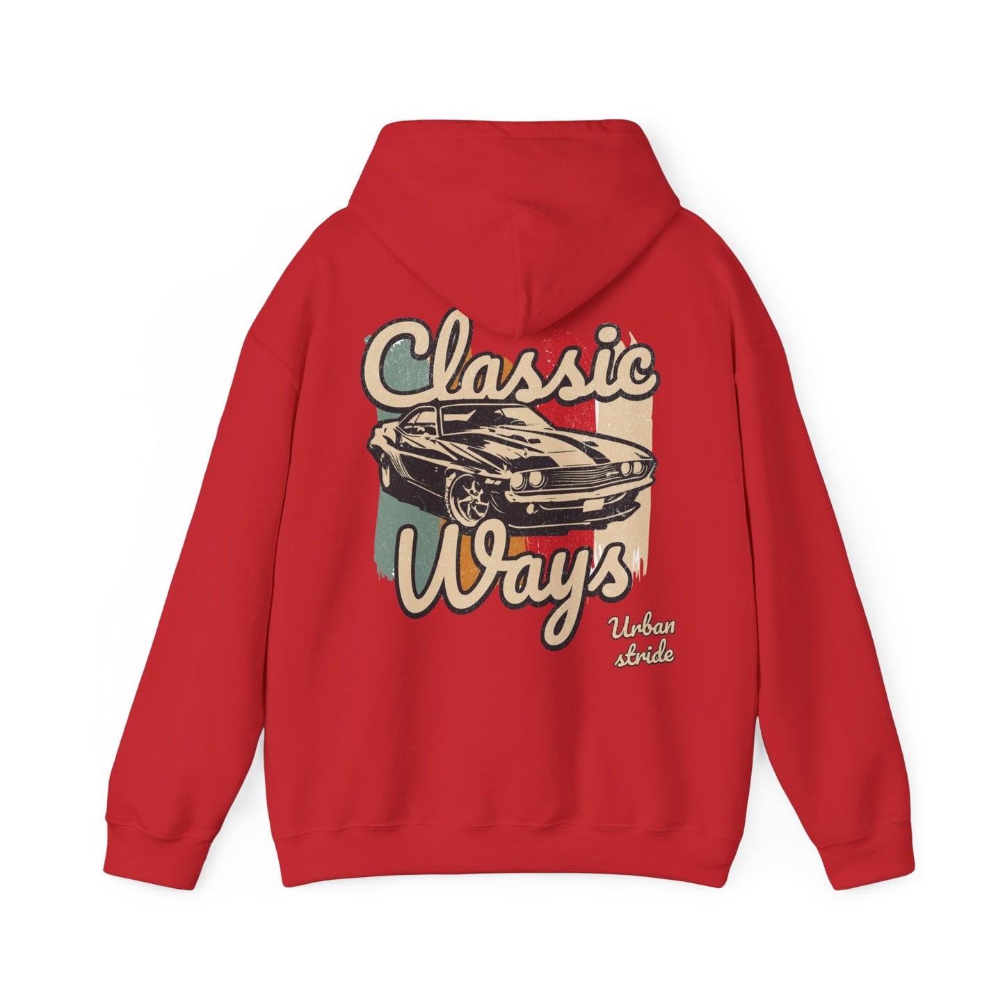 Felpa con scritta "Classic ways"