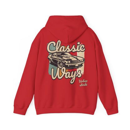 Felpa con scritta "Classic ways"