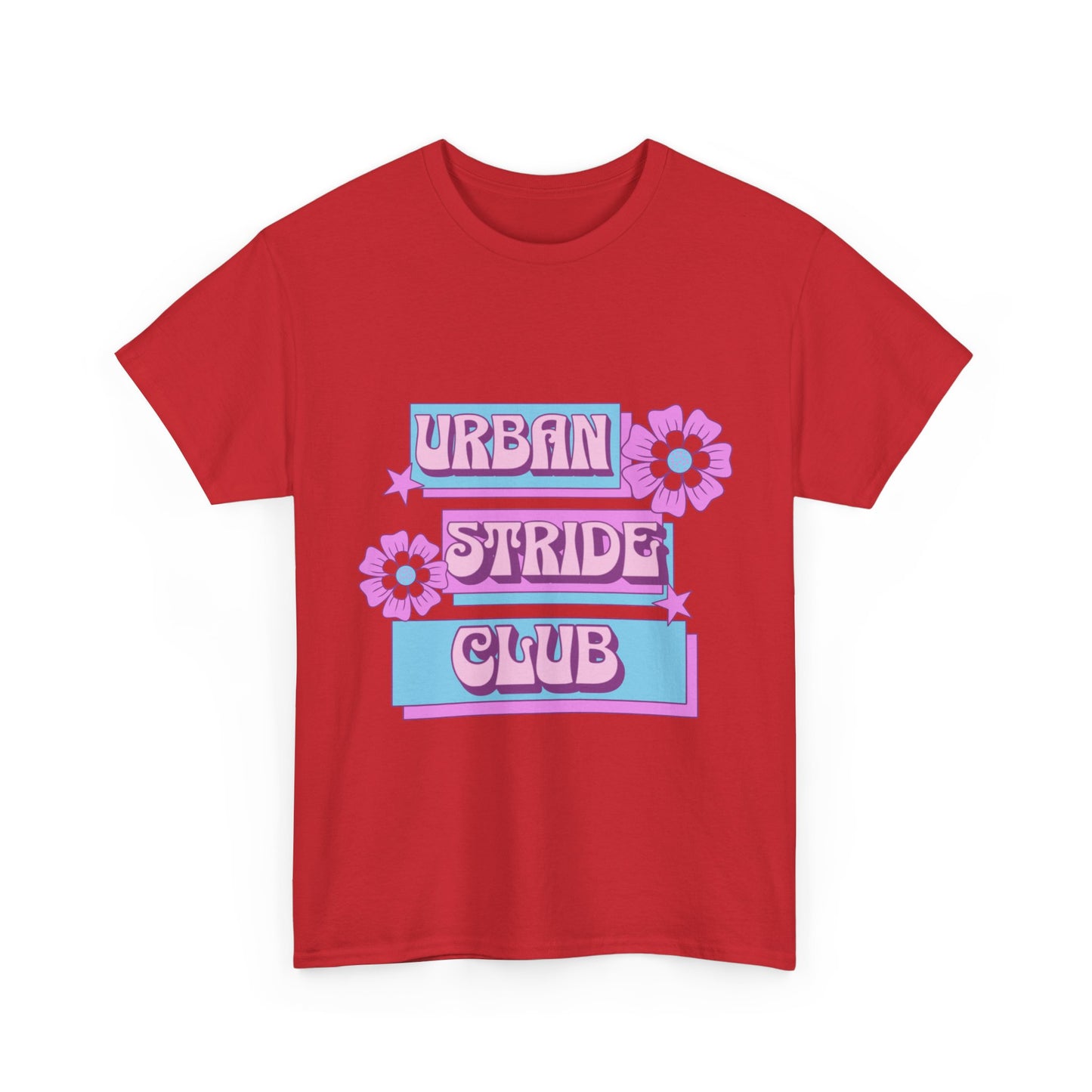 T-shirt con scritta "Urbanstride club"