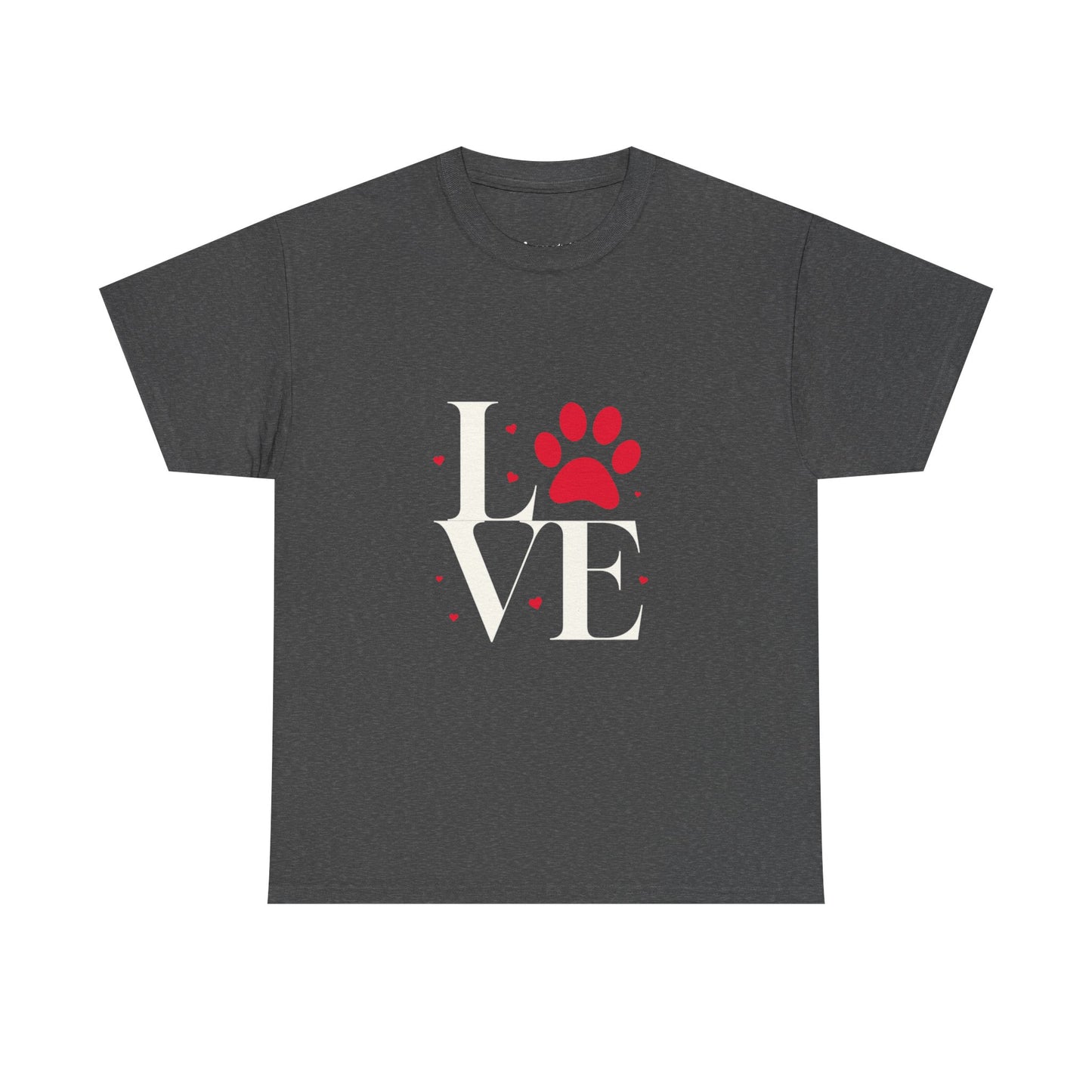 T-shirt con scritta "Love"