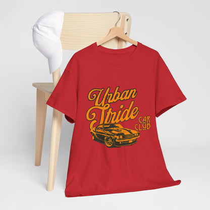 T-shirt con scritta "Urbanstride car club"