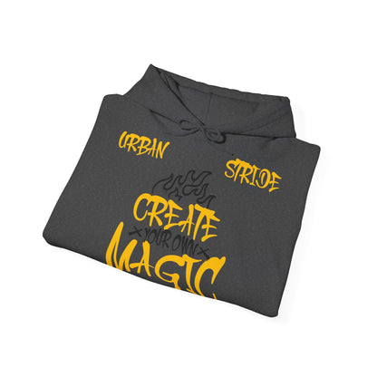 Felpa con scritta"Create your own magic"