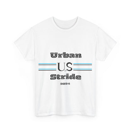 T-shirt con scritta "urbanstride " abbreviata U.S