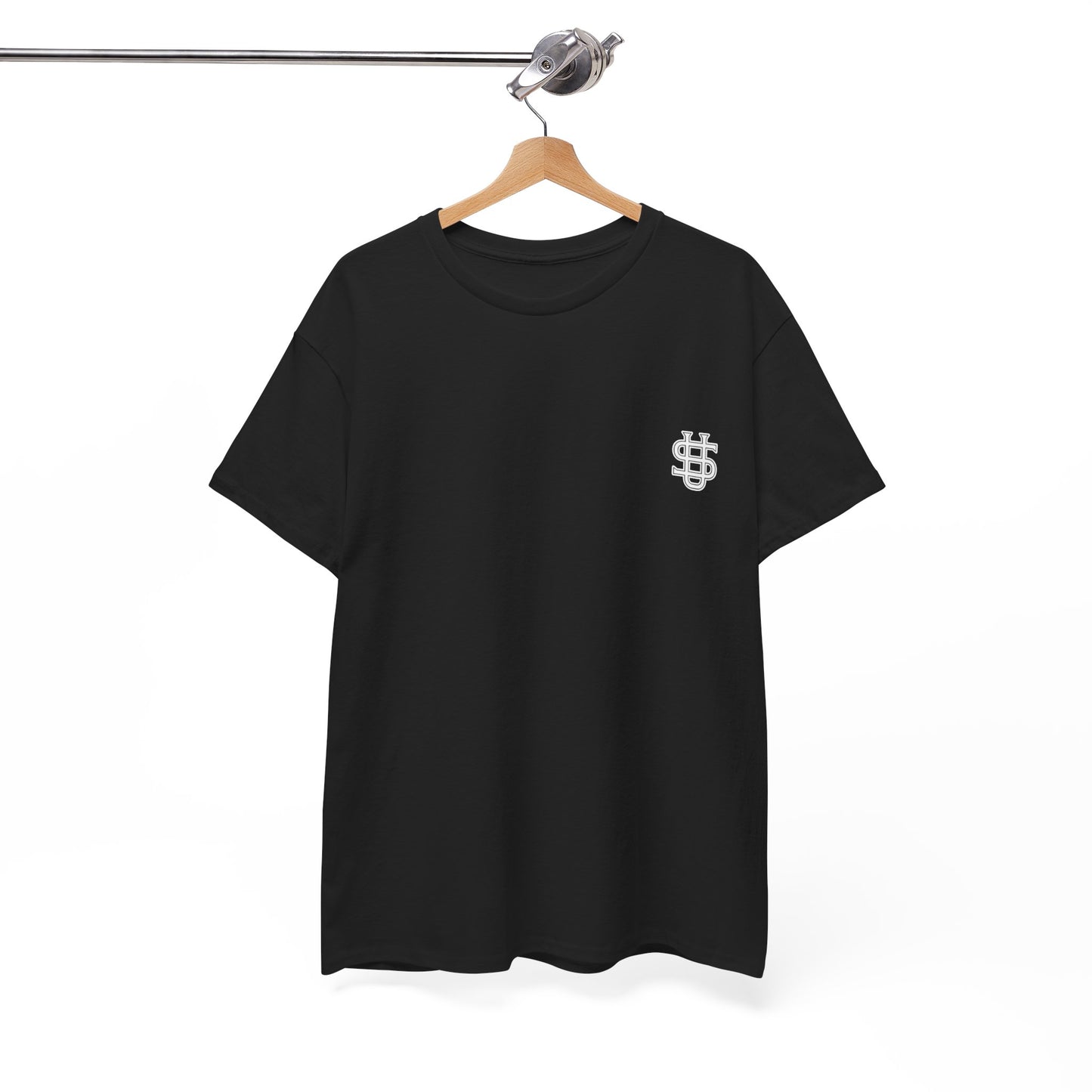 T-shirt con scritta "Urbanstride abbreviata U.S "