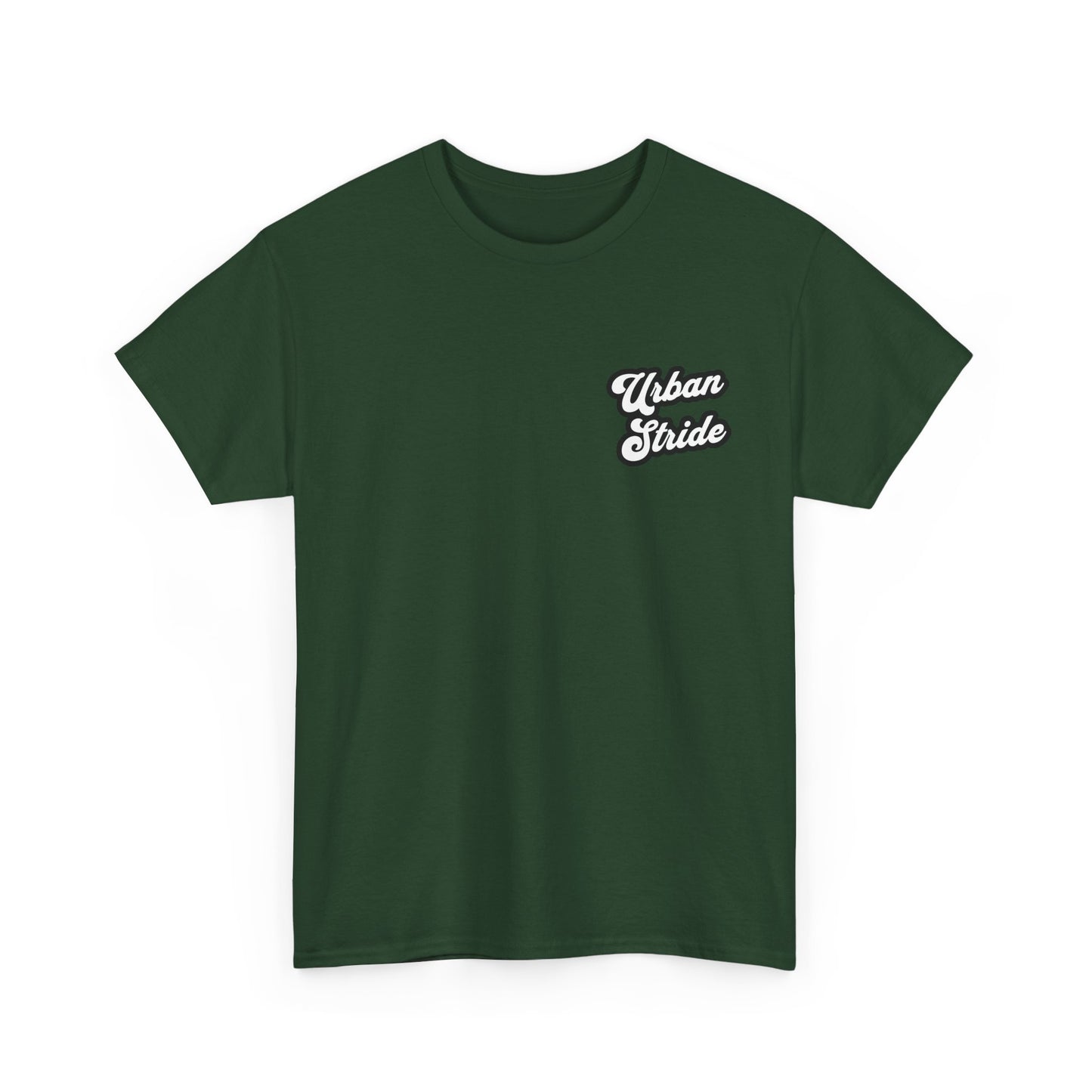 T-shirt con scritta "urbanstride " stile firma