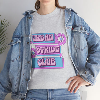 T-shirt con scritta "Urbanstride club"