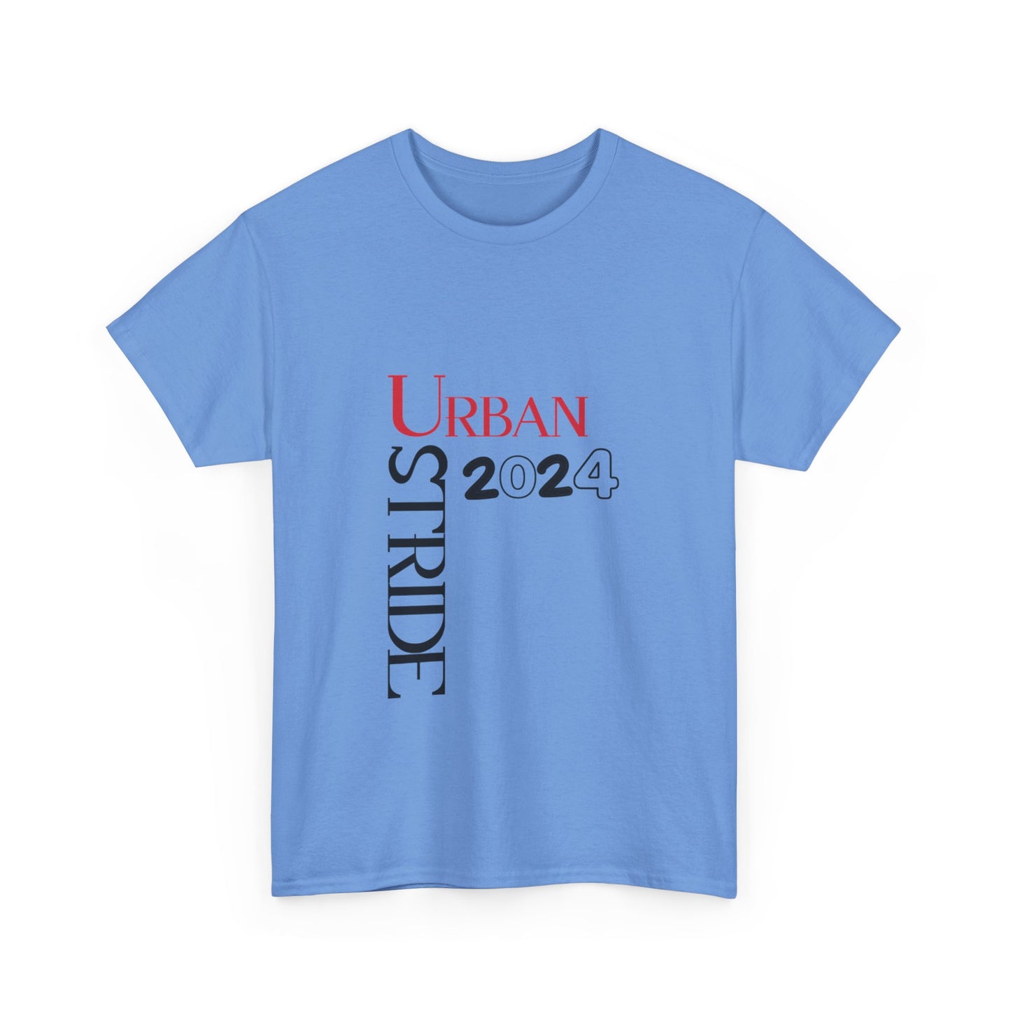 T-shirt con scritta "Urbanstride" red & black