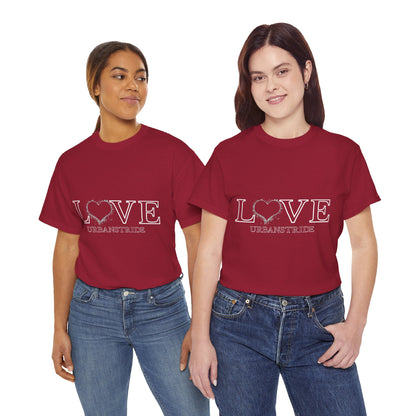 T-shirt con scritta “LOVE urbanstride"